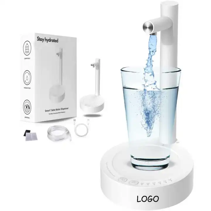 Pompe pour bouteille d'eau, distributeur d'eau de 5 gallons, Portable,  électrique, recharge USB, automatique