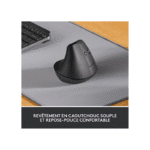 Souris sans fil ergonomique Logitech Lift – Graphite – Image 2