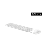 HP 650 Wireless Keyboard and Mouse Combo Set French - WIHTE – Image 2