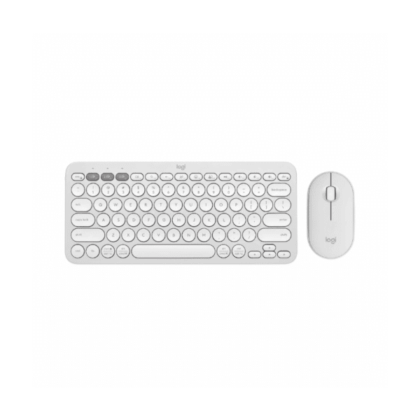 LOGITECH COMBO Pebble 2 Combo Clavier et souris sans fil Blanc