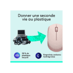 LOGITECH Mouse M171 (Wireless Mouse - ROSE) – Image 3