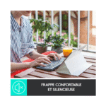 Logitech K380 Clavier Sans fil Bluetooth Multi-Device – Gris – Image 2