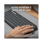 Clavier sans fil Logitech Pebble Keys 2 K380s – Graphite – Image 2