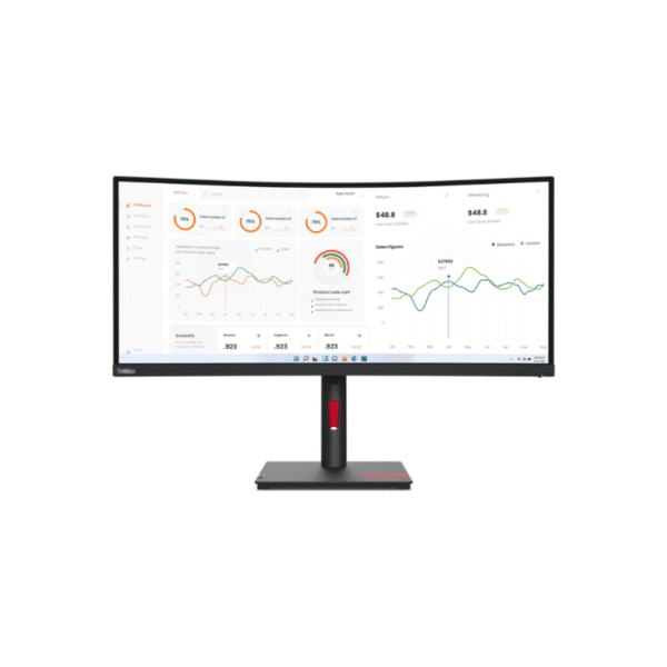 Moniteur Écran Lenovo ThinkVision T34W-30 34 ULTRAWIDE QHD CURVED