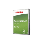 TOSHIBA Disque dur interne S300 8 TO 3P5 SATA 7200RPM, (surveillance)