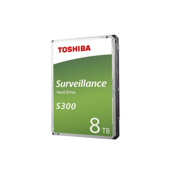 TOSHIBA Disque dur interne S300 8 TO 3P5 SATA 7200RPM, (surveillance)