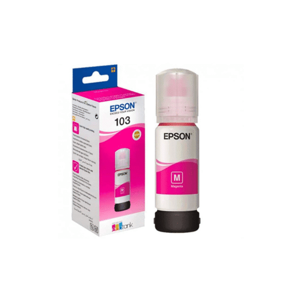 Epson 103 Magenta – Bouteille d’encre Epson EcoTank d’origine