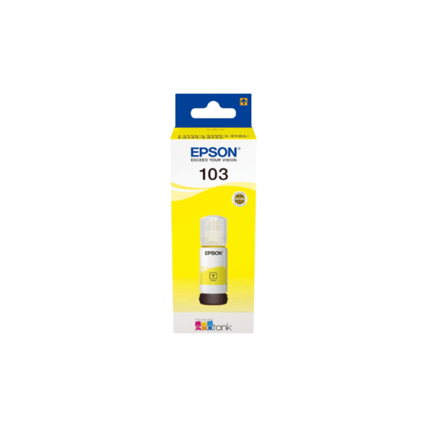 Epson 103 Jaune – Bouteille d’encre Epson EcoTank d’origine