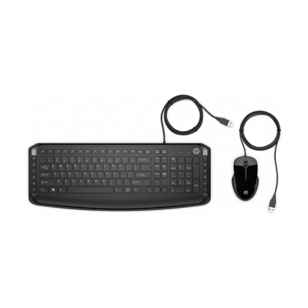 Clavier et souris filaires HP 200 – AZERTY