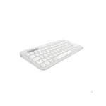 Clavier sans fil Bluetooth Logitech Pebble Keys 2 K380s Mini – Blanc