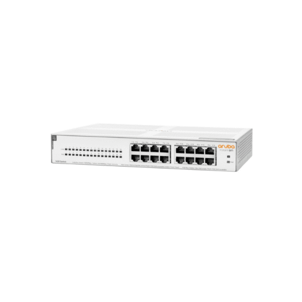 HPE Aruba Instant On 1430 Unmanaged 16G PoE+ 124W Switch
