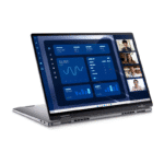 DELL Latitude 9450 2-in-1 Intel Core Ultra 7 165U Hybride (2-en-1) 35,6 cm (14″) Écran tactile Quad HD+ 16 Go LPDDR5x-SDRAM 512 Go SSD Wi-Fi 7 (802.11be) Windows 11 Pro Noir – Image 2