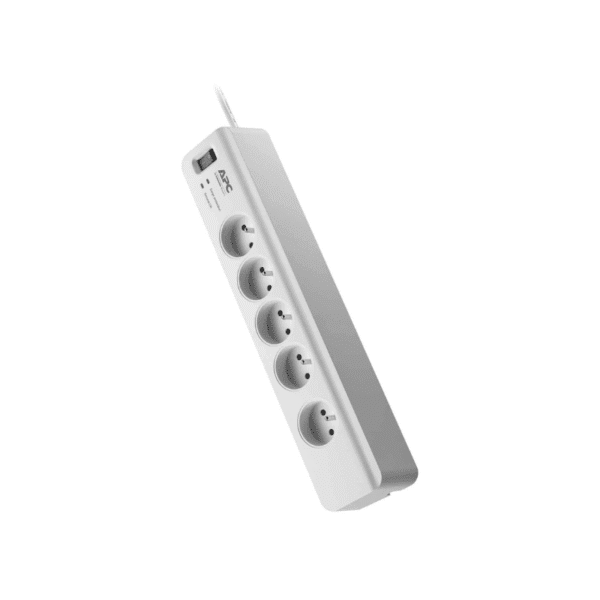 Bloc parafoudre 5 prises 230V APC Essential SurgeArrest PM5V-FR avec 2 entrées coaxiale