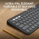 Clavier sans fil Logitech Pebble Keys 2 K380s – Graphite – Image 3