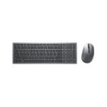 DELL KM7120W clavier Souris incluse Bureau RF sans fil + Bluetooth Espagnole Gris, Titane