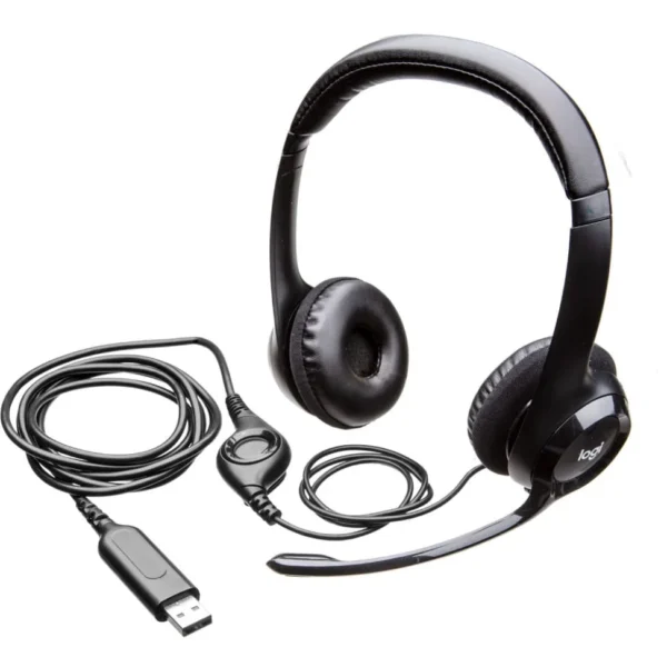 LOGITECH  USB Headset H390 - BLACK - USB