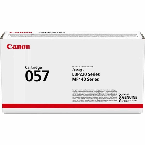 Canon 057 Noir – Cartouche de toner Original Noir