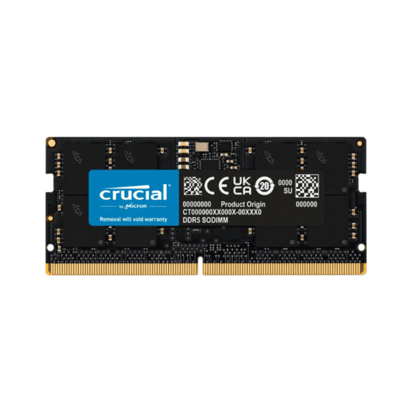 Barrette mémoire Crucial 16GB DDR5-5600MHz SO-DIMM - PC Portable
