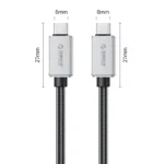 Câble de charge rapide pour ordinateur portable ORICO USB-C 240 W – Image 2