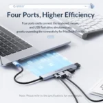 ORICO 4-port USB A hub – Image 4