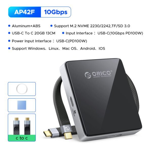 M.2 Magnetic SSD Enclosure
