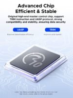 10Gbps M.2 NVMe SSD Enclosure with Protective Silicone Case – Image 11