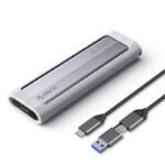 10Gbps M.2 NVMe SSD Enclosure with Protective Silicone Case