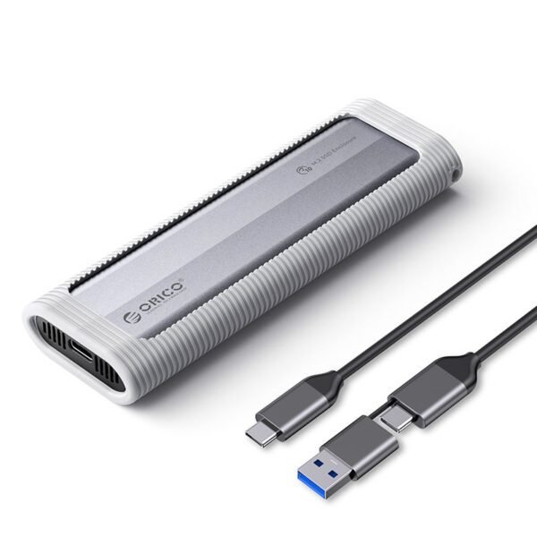 10Gbps M.2 NVMe SSD Enclosure with Protective Silicone Case
