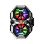 MEMO DL21 - Ventilateur Refroidisseur Double Pince RGB