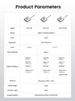 ORICO Type-C Aluminum 6-in-1 Docking Station (5Gbps) – Image 11