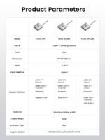 ORICO Type-C Aluminum 6-in-1 Docking Station (5Gbps) – Image 12