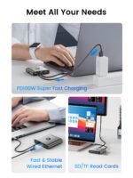 ORICO Type-C Aluminum 6-in-1 Docking Station (5Gbps) – Image 8
