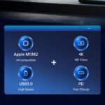 ORICO Type-C 6-in-1 5Gbps Multifunction Docking Station – Image 3