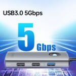 ORICO Type-C 6-in-1 5Gbps Multifunction Docking Station – Image 6