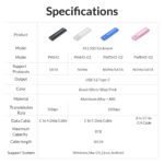 ORICO USB3.2 Gen2 Type-C M.2 NVMe/NGFF(SATA) Dual Protocol SSD Enclosure (10Gbps) – Image 18