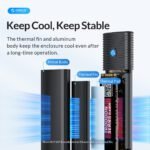 ORICO USB3.2 Gen2 Type-C M.2 NVMe/NGFF(SATA) Dual Protocol SSD Enclosure (10Gbps) – Image 9