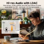 Écouteurs sans fil QCY MeloBuds Pro, ANC hybride 46 dB, HI-RES et LDAC – Image 7
