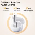 Écouteurs sans fil QCY MeloBuds Pro, ANC hybride 46 dB, HI-RES et LDAC – Image 4