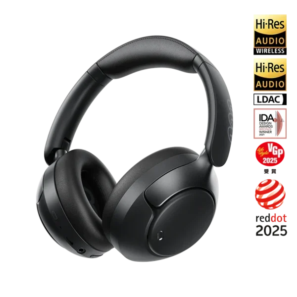 Casque sans fil QCY H3 Pro, ANC hybride 50 dB, Hi-Res et LDAC