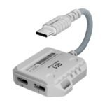 Adaptateur USB-C Gaming Audio avec Charge Rapide jusqu’à 60W