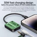 Adaptateur Lightning 2-en-1 avec Audio Jack 3,5 mm et Charge Rapide 30W – Image 6