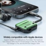 Adaptateur Lightning 2-en-1 avec Audio Jack 3,5 mm et Charge Rapide 30W – Image 3